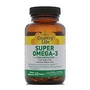 Country Life Супер омега-3 концентрований риб'ячий жир