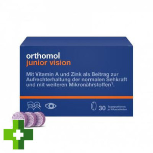 Ортомол Junior Vision чорниця - персик